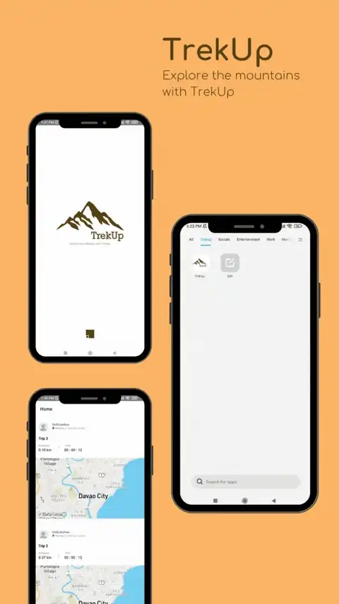 TrekUp — Explore the mountains with TrekUp.